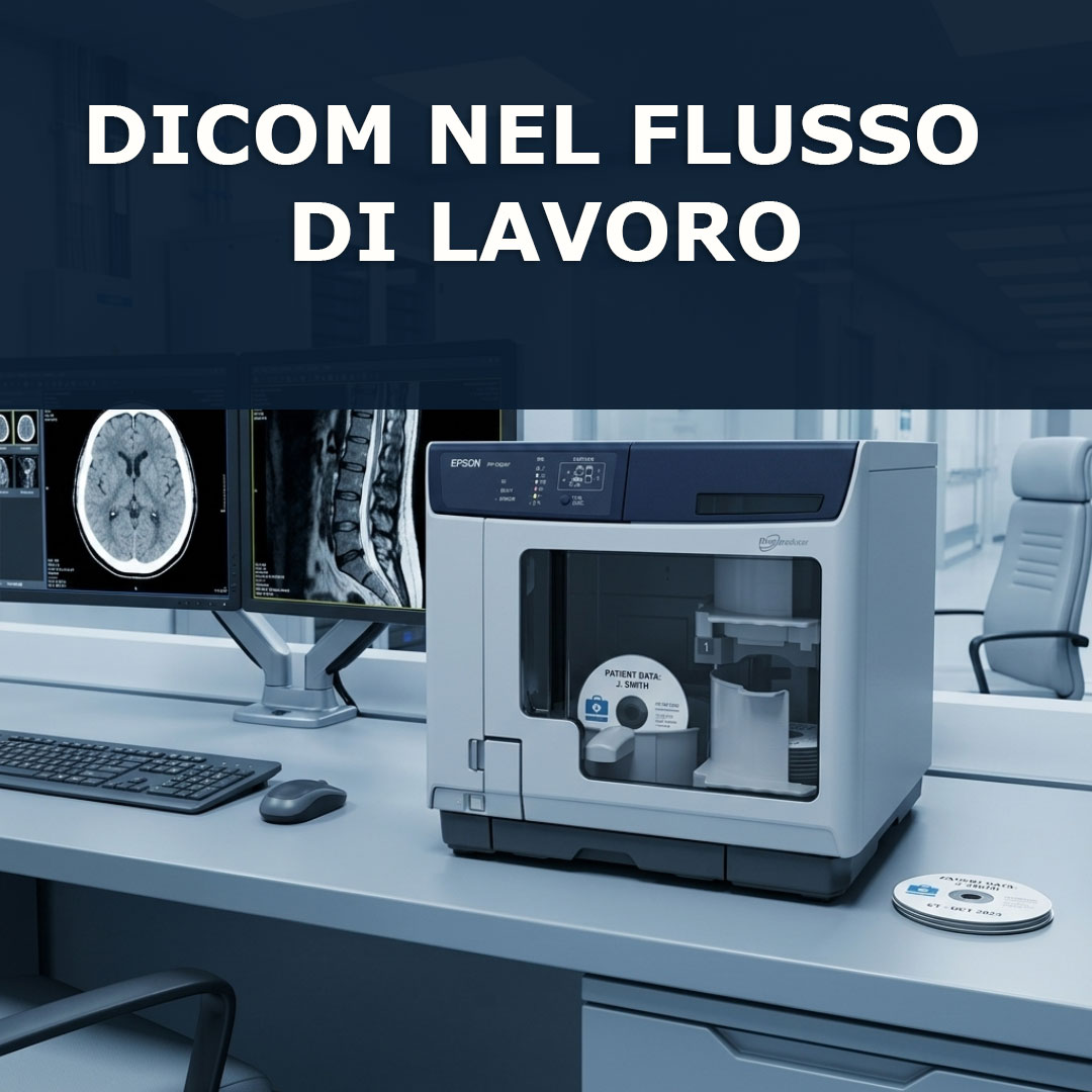 Software DISCUS DICOM per importazione/esportazione DICOM e flussi di lavoro per dati medici